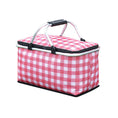 Load image into Gallery viewer, Kiliroo Insulated Picnic Basket 25L, Large Capacity Max Load Up to 15kg, Red