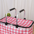 Load image into Gallery viewer, Kiliroo Insulated Picnic Basket 25L, Large Capacity Max Load Up to 15kg, Red