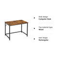 Load image into Gallery viewer, VASAGLE Computer Desk Rustic Brown and Black