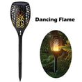 Load image into Gallery viewer, 96 LED Bulbs Torch Solar Garden Outdoor Flame Dancing Flickering Light Auto Lamp