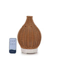 Load image into Gallery viewer, Essential Oil Aroma Diffuser and Remote - 100ml Rattan Woven Mist Humidifier