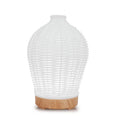 Load image into Gallery viewer, Essential Oil Aroma Diffuser and Remote - 100ml Rattan White Mist Humidifier