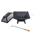 Load image into Gallery viewer, Fire Pit BBQ Portable Grill Cooking Camping Outdoor