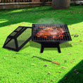 Load image into Gallery viewer, Fire Pit BBQ Portable Grill Cooking Camping Outdoor