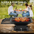 Load image into Gallery viewer, Fire Pit BBQ Portable Grill Cooking Camping Outdoor