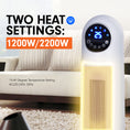 Load image into Gallery viewer, Pronti Electric Tower Heater 2200W Remote Control - White