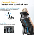 Load image into Gallery viewer, Ergonomic office chair Breathable High-Back Mesh Adjustable Lumbar Support 3D Armrests Tilt Function 360° Rotating Wheels