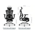 Load image into Gallery viewer, Sihoo Ergonomic Office Chair V1 4D Adjustable High-Back Breathable With Footrest And Lumbar Support Black