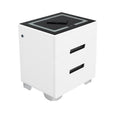 Load image into Gallery viewer, Smart Bedside Tables Side 3 Drawers Wireless Charging Nightstand LED Light USB Left Hand Connection