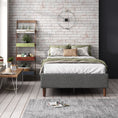 Load image into Gallery viewer, Bed Frame Mattress Foundation (Dark Grey) - Single
