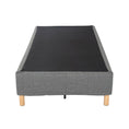 Load image into Gallery viewer, Metal Bedframe Mattress Foundation (Dark Grey) - Double