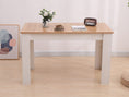 Load image into Gallery viewer, Dining Table Rectangular Wooden 120M-Wood&White