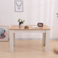 Load image into Gallery viewer, Dining Table Rectangular Wooden 120M-Wood&White