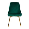 Load image into Gallery viewer, Marbleous Green Velvet Dining Set