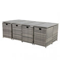 Load image into Gallery viewer, Bali 13PC Outdoor Dining Set-Grey