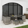 Load image into Gallery viewer, Horrocks 8 Seater Outdoor Dining Set-Grey