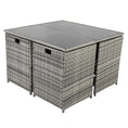 Load image into Gallery viewer, Horrocks 8 Seater Outdoor Dining Set-Grey