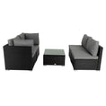 Load image into Gallery viewer, Outdoor Modular Lounge Sofa Bondi-Black