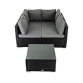 Load image into Gallery viewer, Outdoor Modular Lounge Sofa Bondi-Black