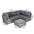 Load image into Gallery viewer, Outdoor Modular Lounge Sofa Bondi -Grey