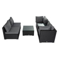 Load image into Gallery viewer, Modular Outdoor Wicker Lounge Set