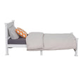 Load image into Gallery viewer, King Single Solid Pine Timber Bed Frame-White