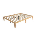 Load image into Gallery viewer, Warm Wooden Natural Bed Base Frame - King Single