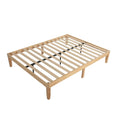 Load image into Gallery viewer, Warm Wooden Natural Bed Base Frame - King Single