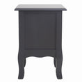 Load image into Gallery viewer, French Bedside Table Nightstand Grey Set of 2
