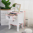 Load image into Gallery viewer, French Bedside Table Nightstand White Set of 2