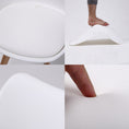 Load image into Gallery viewer, Holly 2 Set White Retro Dining Chair Padded Seat