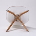 Load image into Gallery viewer, La Bella 2 Set White Retro Dining Cafe Chair Padded Seat