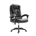 Load image into Gallery viewer, La Bella Black Massage Vibration Ergonomic Executive Office Chair
