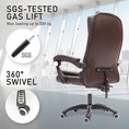 Load image into Gallery viewer, La Bella Espresso Massage Vibration Ergonomic Executive Office Chair