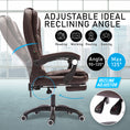 Load image into Gallery viewer, La Bella Espresso Massage Footrest Ergonomic Executive Office Chair