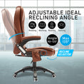 Load image into Gallery viewer, La Bella Espresso Massage 8 Point Vibration Heated Ergonomic Executive Office Chair