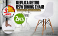Load image into Gallery viewer, La Bella 2 Set White Retro Dining Cafe Chair DSW PP