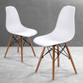 Load image into Gallery viewer, La Bella 2 Set White Retro Dining Cafe Chair DSW PP