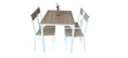Load image into Gallery viewer, YES4HOMES 5 Piece Kitchen Dining Room Table and Chairs Set Furniture