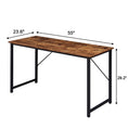 Load image into Gallery viewer, YES4HOMES Computer Desk, Sturdy Home Office Gaming Desk for Laptop, Modern Simple Style Writing Table, Multipurpose Workstation
