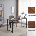Load image into Gallery viewer, YES4HOMES Computer Desk, Sturdy Home Office Gaming Desk for Laptop, Modern Simple Style Writing Table, Multipurpose Workstation