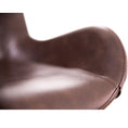Load image into Gallery viewer, Brando Set of 2 PU Leather Upholstered Dining Chair Metal Leg - Brown