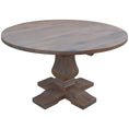 Load image into Gallery viewer, Florence Round Dining Table 135cm French Provincial Pedestal Solid Timber Wood