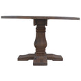 Load image into Gallery viewer, Florence Round Dining Table 135cm French Provincial Pedestal Solid Timber Wood