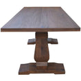 Load image into Gallery viewer, Florence High Dining Table 200cm French Provincial Pedestal Solid Timber Wood