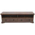 Load image into Gallery viewer, Florence ETU Entertainment TV Unit 180cm 2 Drawer Solid Mango Timber Wood