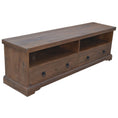 Load image into Gallery viewer, Florence ETU Entertainment TV Unit 180cm 2 Drawer Solid Mango Timber Wood