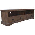 Load image into Gallery viewer, Florence ETU Entertainment TV Unit 180cm 2 Drawer Solid Mango Timber Wood