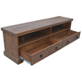 Load image into Gallery viewer, Florence ETU Entertainment TV Unit 180cm 2 Drawer Solid Mango Timber Wood