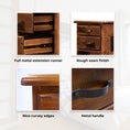 Load image into Gallery viewer, Umber Bedside Tables 3 Drawers Storage Cabinet Shelf Side End Table - Dark Brown